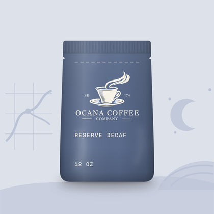 Ocana Reserve Espresso Decaf coffee, 12 oz bag