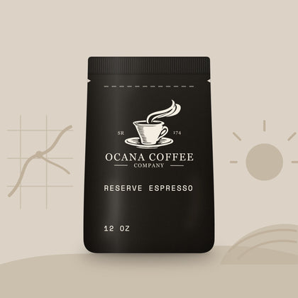 Ocana Reserve Espresso coffee, 12 oz bag