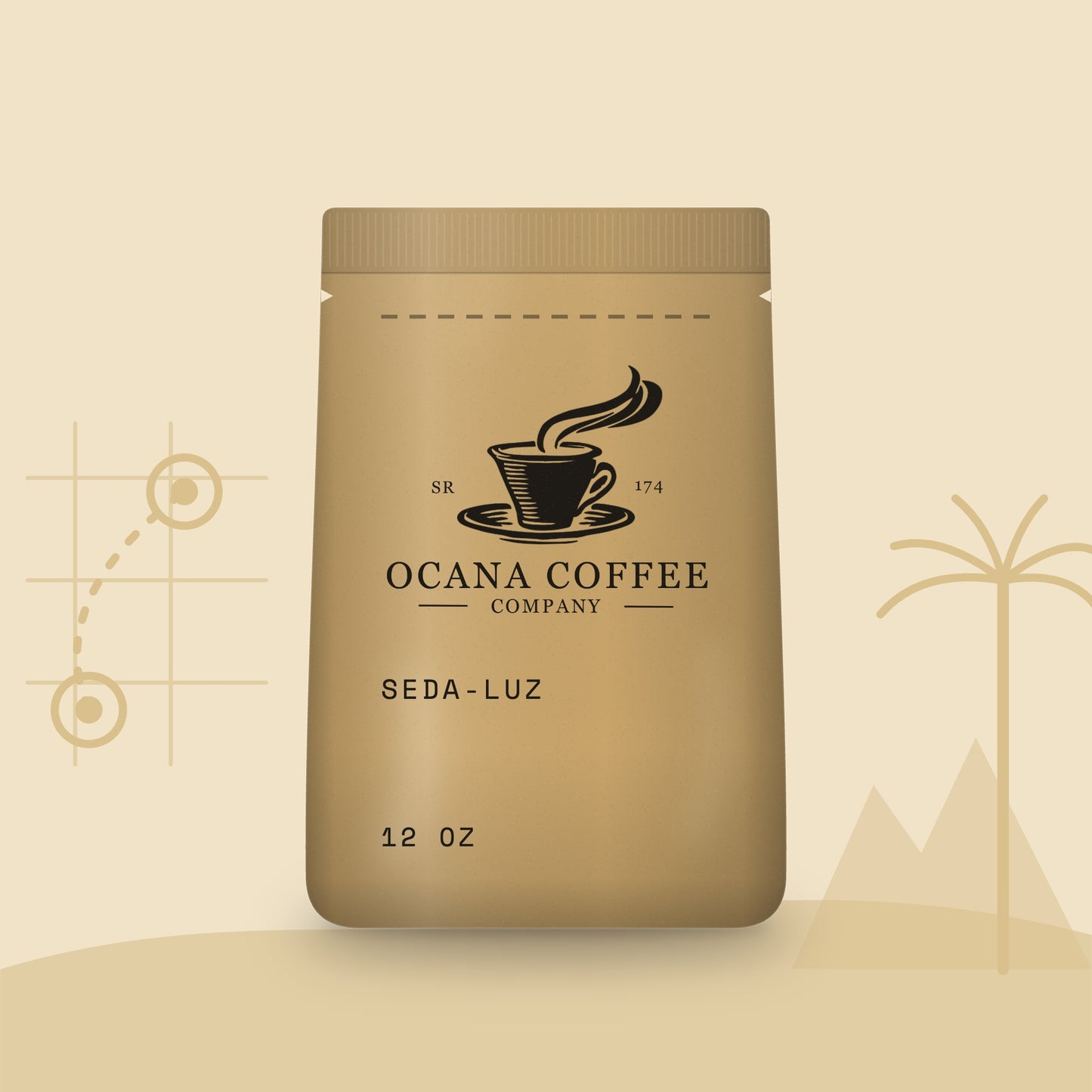 Ocana Seda-Luz coffee, 12 oz bag