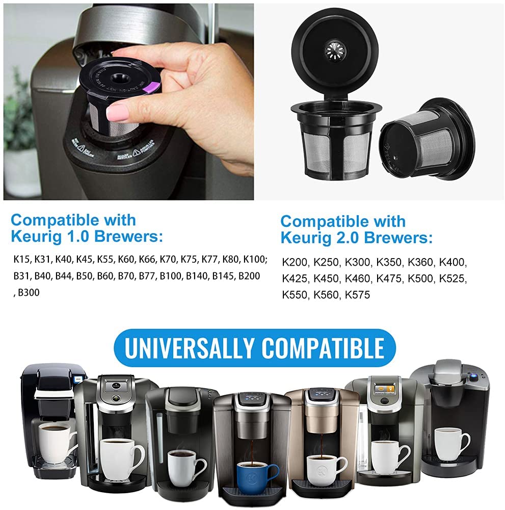 Reusable K Cup Pods for Keurig Brewers