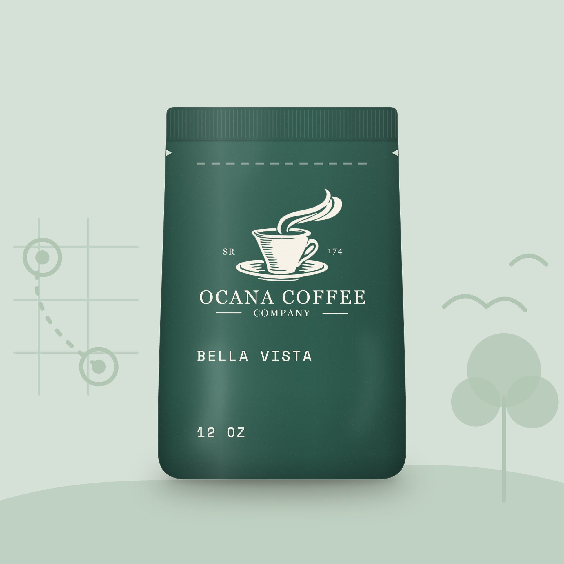 Ocana Bella Vista coffee, 12 oz bag